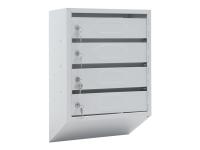 Почтовый ящик подъездный на 4 секции