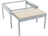 Подставка с выдвижной скамьей ML-21-80 ВСК