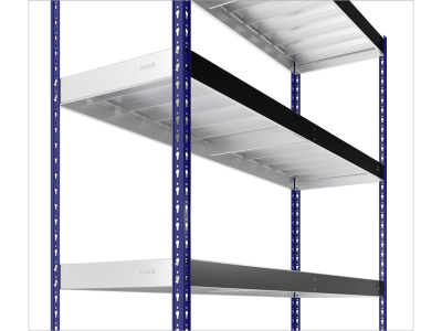 СТЕЛЛАЖ SB 200X152X51/4 C ОЦИНКОВАННЫМ НАСТИЛОМ