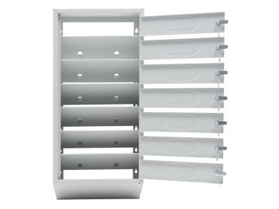 Почтовый ящик подъездный на 7 секций