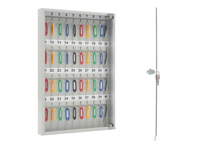 Ключница настенная со стеклом KEY-40 G