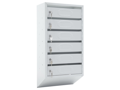 Почтовый ящик подъездный на 6 секций