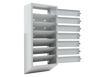 Почтовый ящик подъездный на 7 секций