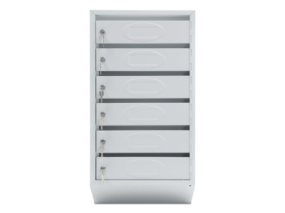 Почтовый ящик подъездный на 6 секций