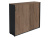 Шкаф NWT 1214 темный орех/антрацит Шкаф NWT 1214 темный орех/антрацит